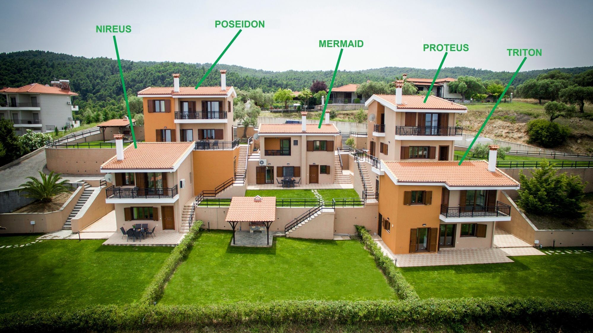 Seaview Villas Vourvourou Exterior foto
